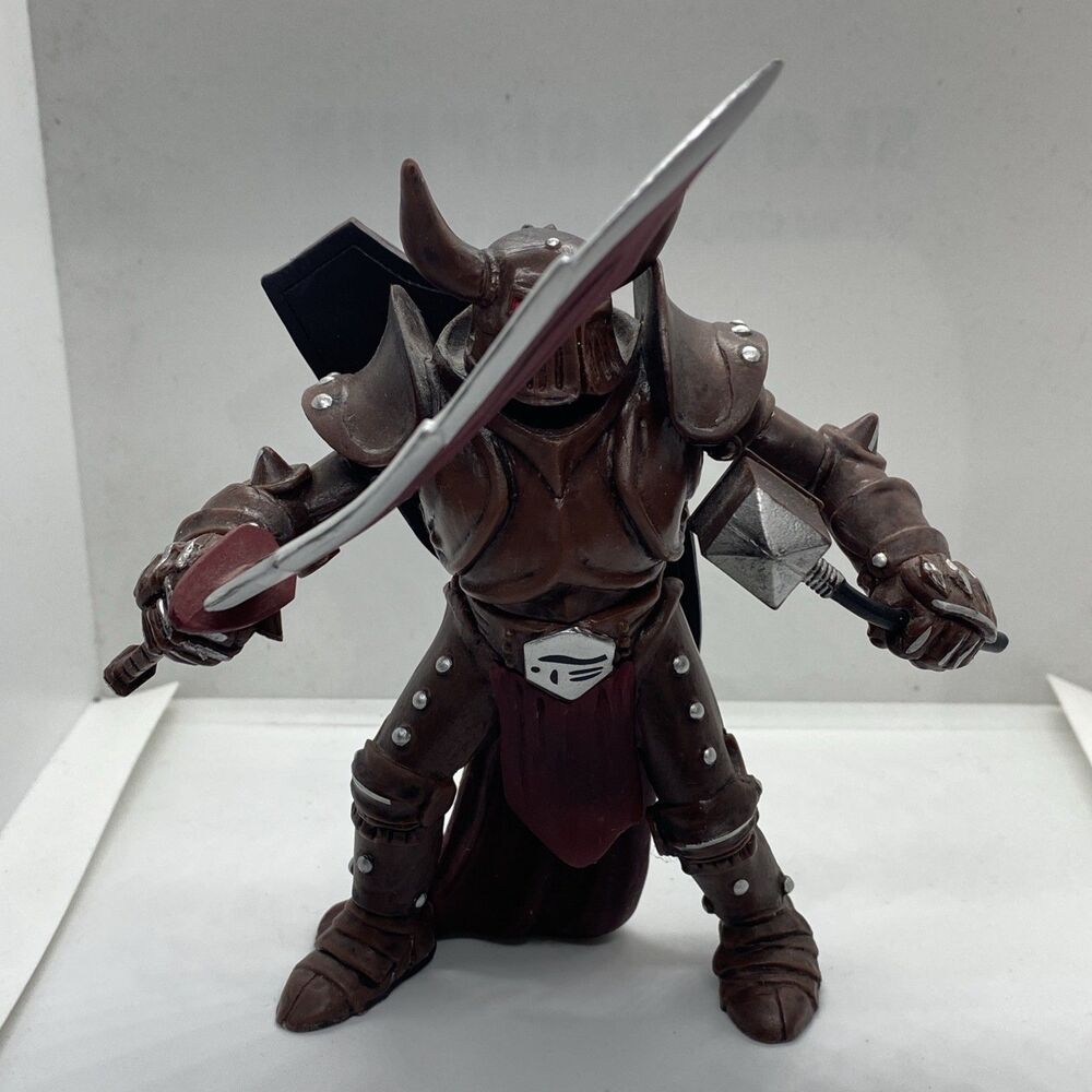 Razhanmol The Unholy 5" Warrior Figure Terra By Battat 2014 AN4004 /w Sword & Ax